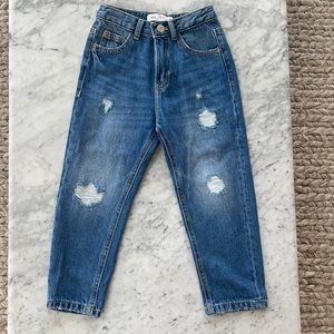 Zara Kids Denim Jeans “Mom Fit”
